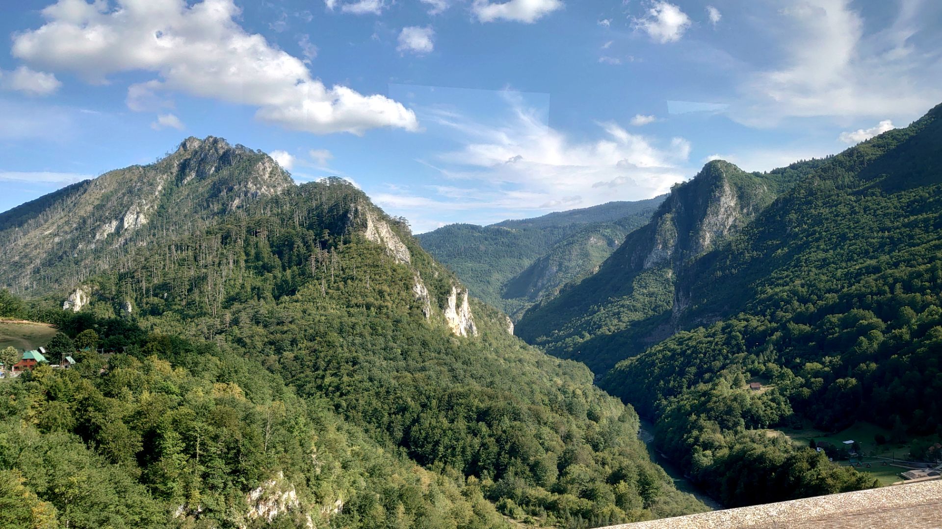 A view from the Tara bridge